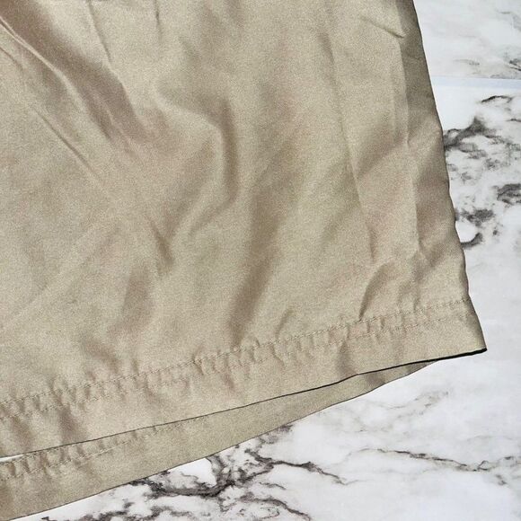 Sand N Sun | Swim Trunks Elastic Waist Built in Liner | Tan | Mens | L (36-38) - Picture 4 of 7